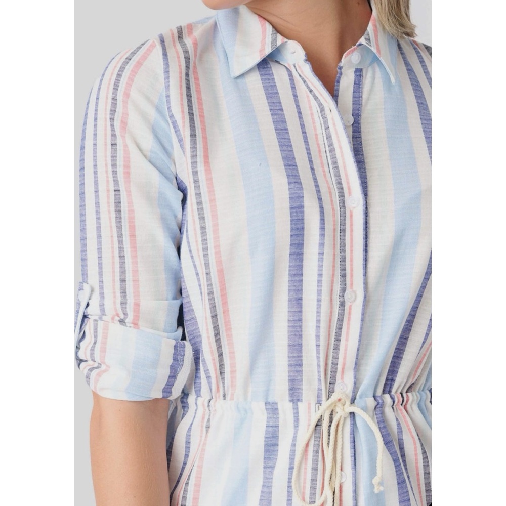 GIBSONLOOK SHORELINE STRIPE SHIRTDRESS NWT IN STORES $95 - Picture 4 of 4